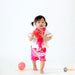 [現貨] 日本直送 Aenak 嬰兒粉紅色日本祭和服浴衣BB衫套裝 (80-95cm) - BB Dressup