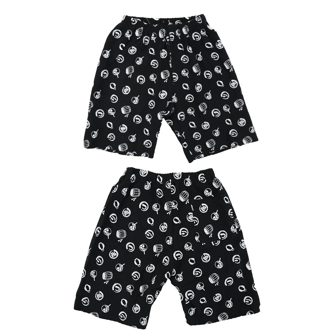 [現貨] 日本直送 Aenak 童裝黑色日本祭和服浴衣套裝 (100-120cm) - BB Dressup