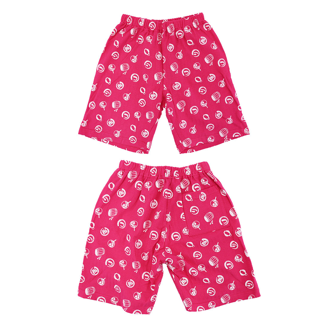[現貨] 日本直送 Aenak 童裝粉紅色日本祭和服浴衣套裝 - BB Dressup