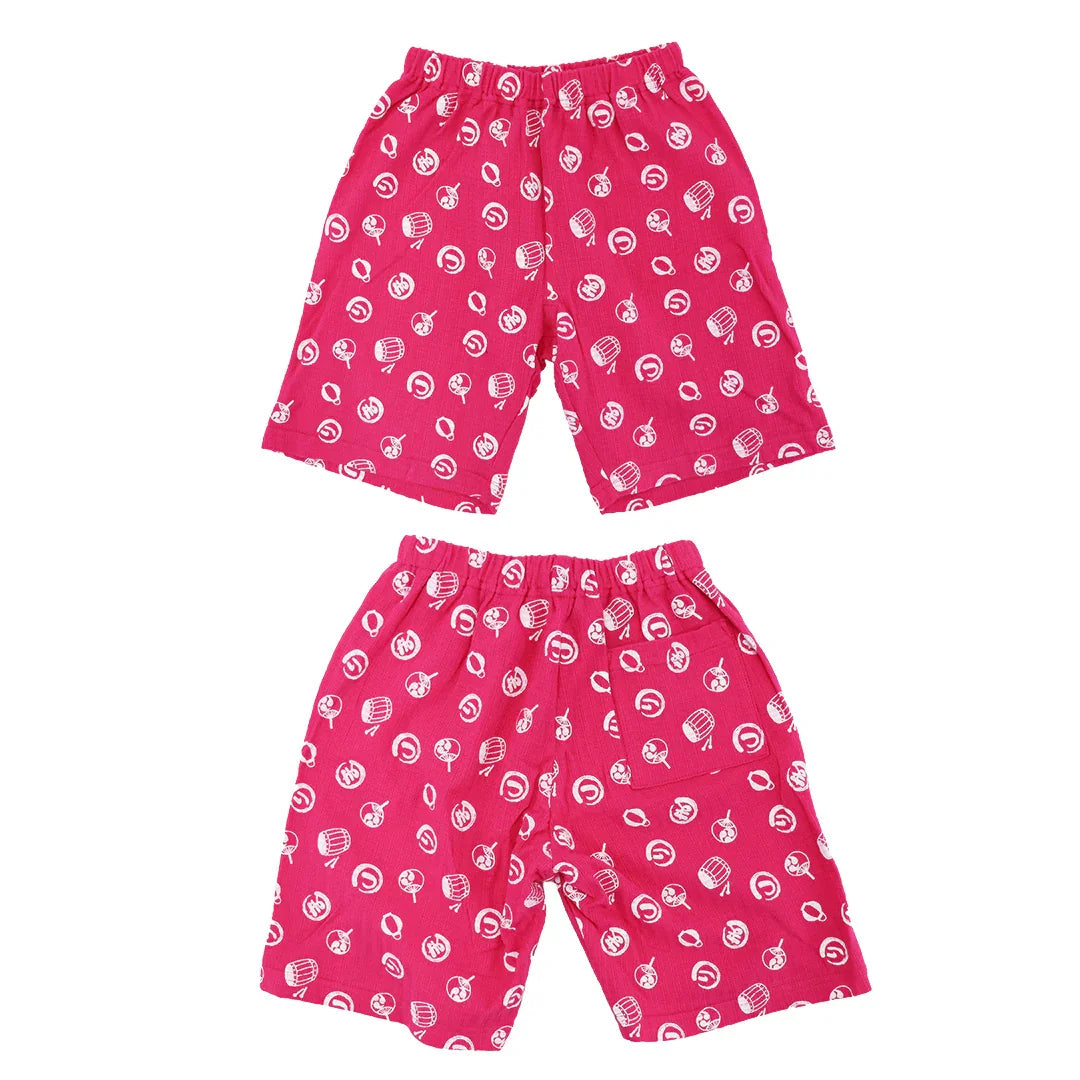 [現貨] 日本直送 Aenak 童裝粉紅色日本祭和服浴衣套裝 (100-120cm) - BB Dressup