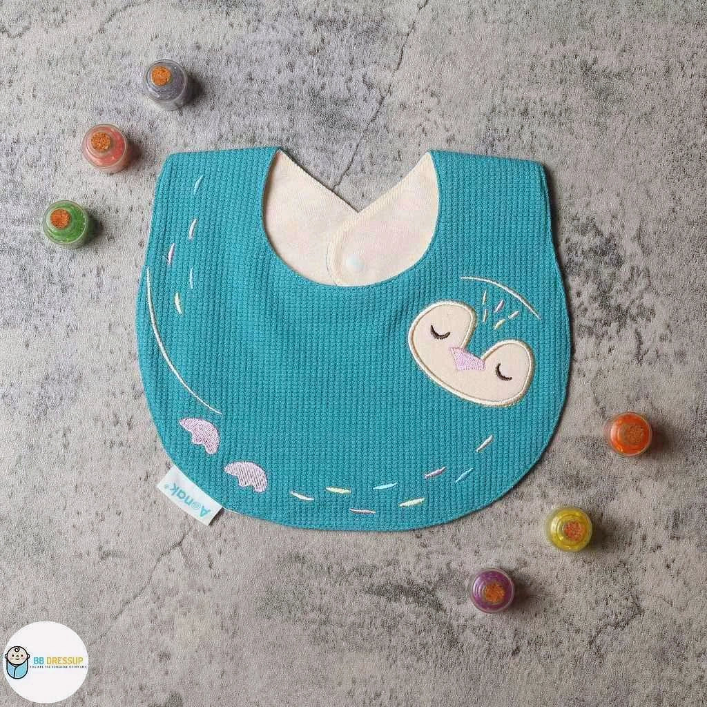 [現貨] 日本直送 Aenak 嬰兒口水肩/口水巾 (多色) - BB Dressup