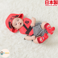 Aenak 嬰兒襪紅色忍者設計款