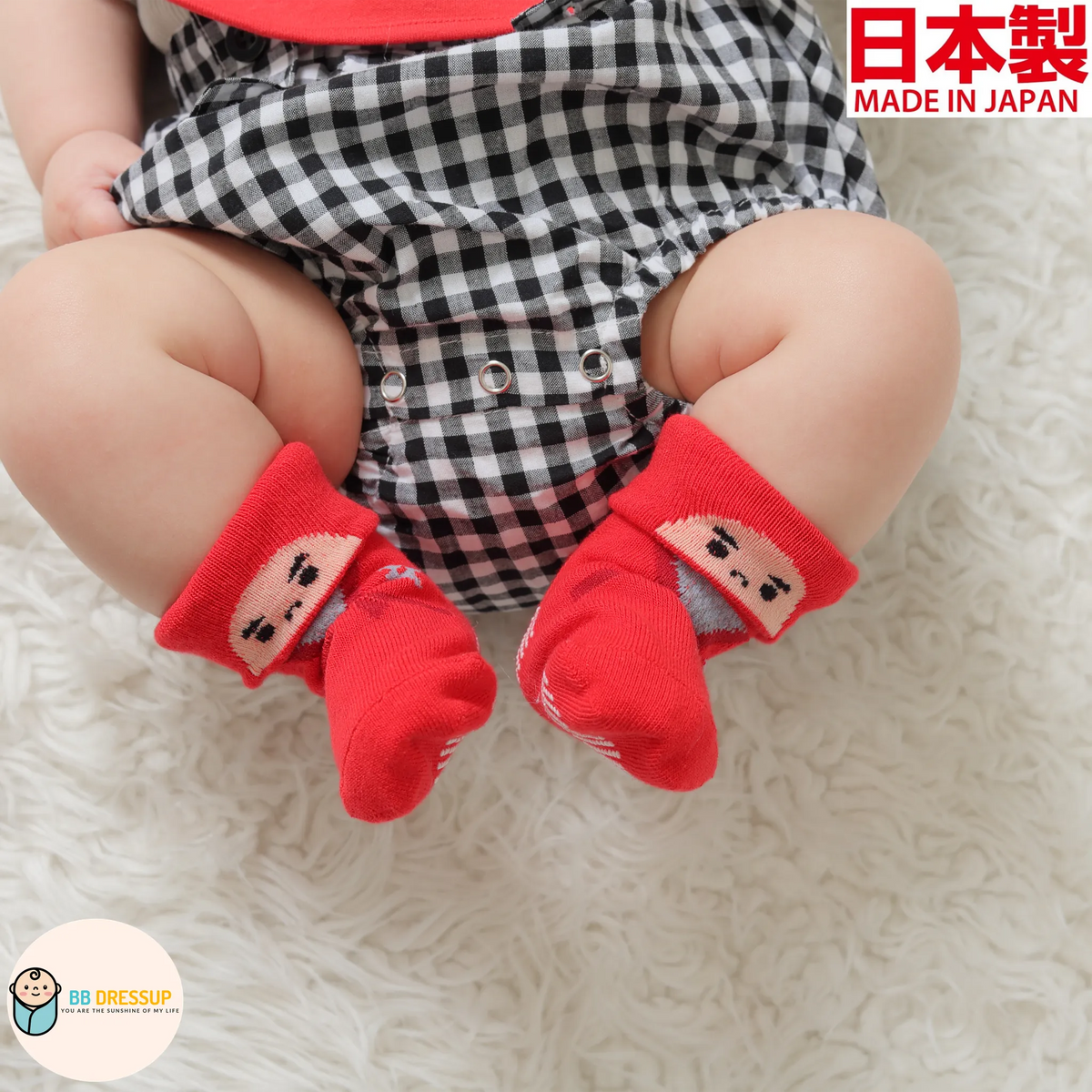 Aenak 嬰兒高品質棉質忍者襪