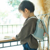 [現貨] 日本直送 Aenak 嬰兒粉藍色格紋可愛圓形背包 - BB Dressup