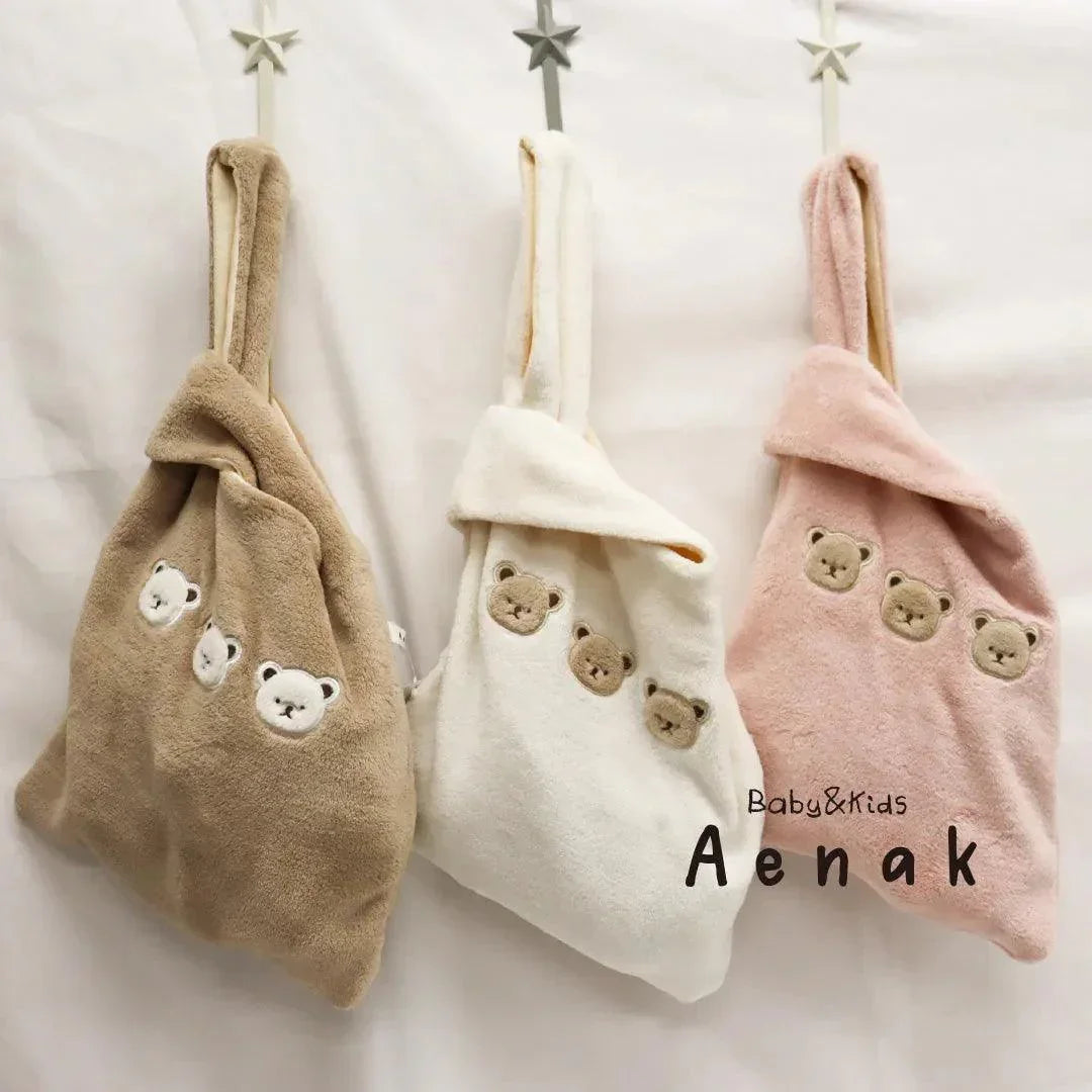 [現貨] 日本直送Aenak 可愛熊仔側孭袋三色 - BB Dressup