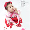 [現貨] 日本直送 Aenak 蝴蝶型嬰兒髮帶 (紅/粉紅) - BB Dressup