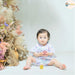 [現貨] 日本直送 Aenak 嬰兒粉紫色繡球花日本和服浴衣連身衣 - BB Dressup