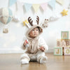 [現貨] 日本直送Aenak 初生嬰兒白色鹿仔造型連身衣 (60-90cm) - BB Dressup