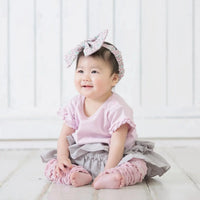 [現貨] 日本直送 Aenak 初生嬰兒粉紅色網紋透氣連身衣/包屁衣 - BB Dressup
