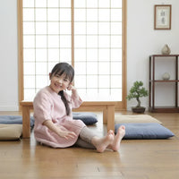 [現貨] 日本直送Aenak 長袖保暖睡衣/居家服 (白色/淺啡/粉紅/灰色) 80-100cm - BB Dressup