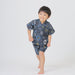 [現貨] 日本直送 Aenak 嬰兒藍色Kiriko Maru日本和服浴衣套裝 (80-130cm) - BB Dressup