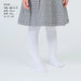 [現貨] 日本製 Aenak 幼兒白色棉混紡防滑設計襪褲 (85-120cm) - BB Dressup