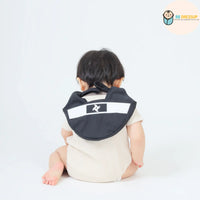 [預購] 日本直送 Aenak 嬰兒黑色忍者造型口水肩連帽 - BB Dressup
