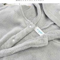 [現貨] 日本直送 Aenak 初生嬰兒 灰色兔仔造型長袖連身衣 (60-90cm) - BB Dressup