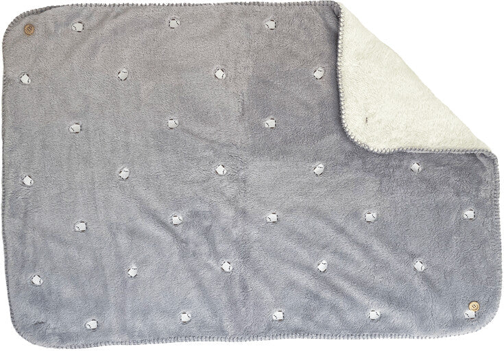 [現貨] 日本直送 アシスト粉藍色長尾山雀3 Ways嬰兒毛氈 - BB Dressup