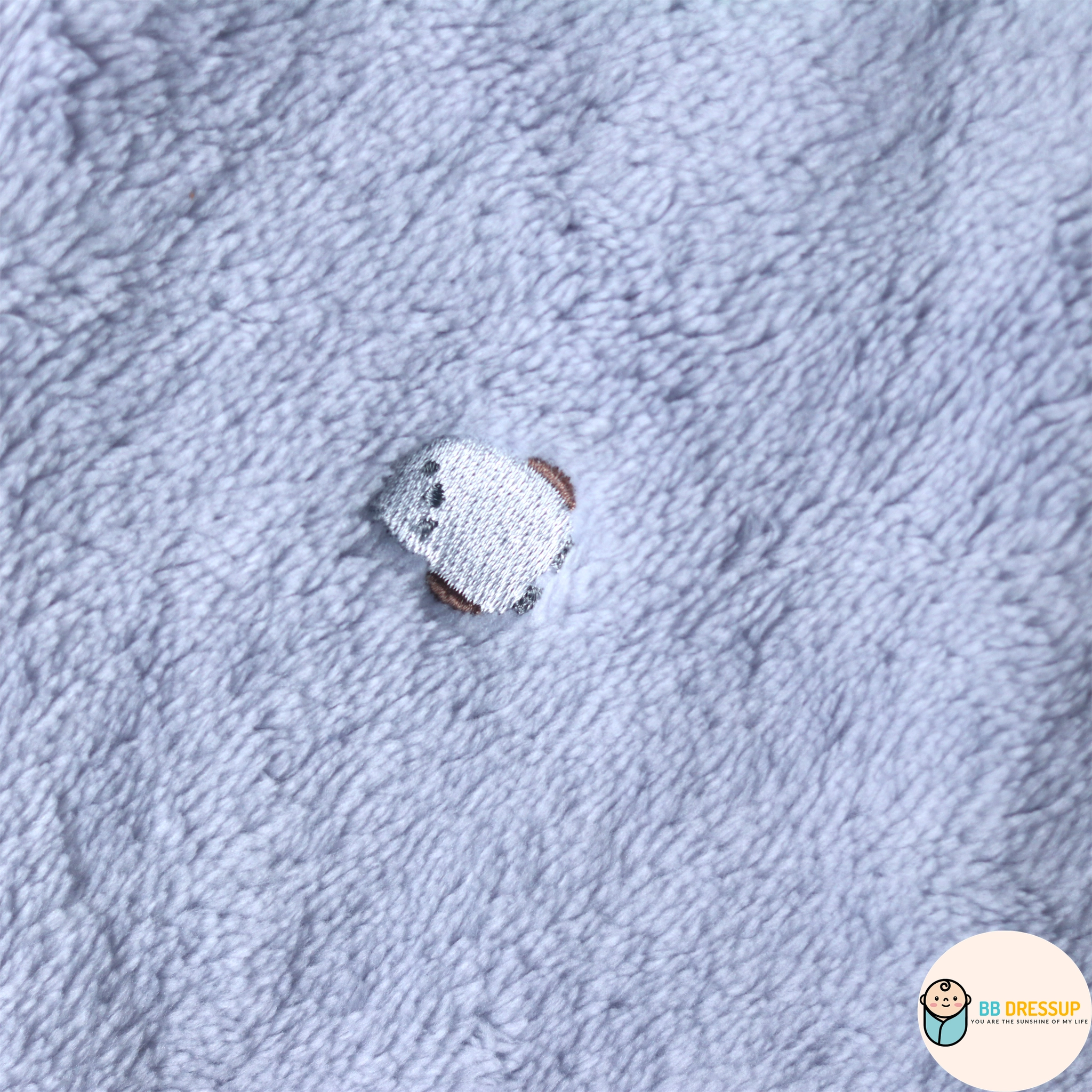 [現貨] 日本直送 アシスト粉藍色長尾山雀3 Ways嬰兒毛氈 - BB Dressup