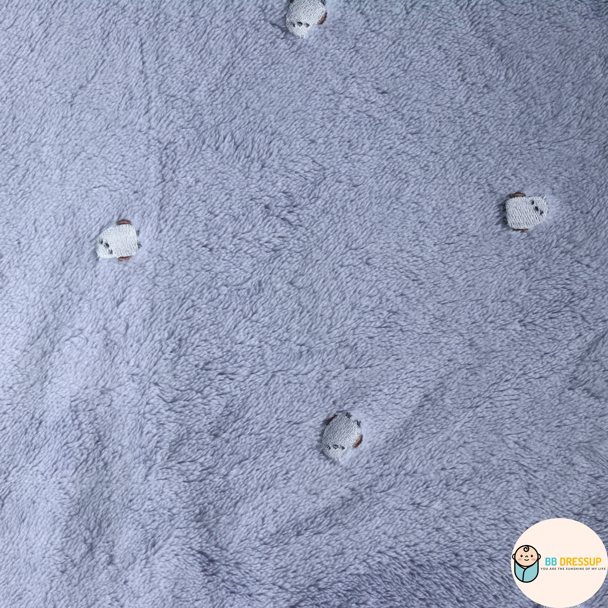 [現貨] 日本直送 アシスト粉藍色長尾山雀3 Ways嬰兒毛氈 - BB Dressup