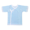 [預購] 日本製岩下株式會社 初生嬰兒全棉短袖上衣/居家服 (粉藍/粉紅) - BB Dressup
