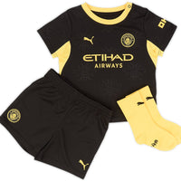 26/27 曼城客場嬰兒波衫/球衣套裝 FULLKIT (衫褲襪)