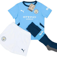 [預購] 特別企劃 Ball3Man24/25 曼城主場童裝波衫/球衣套裝 FULLKIT (衫褲襪) - BB Dressup