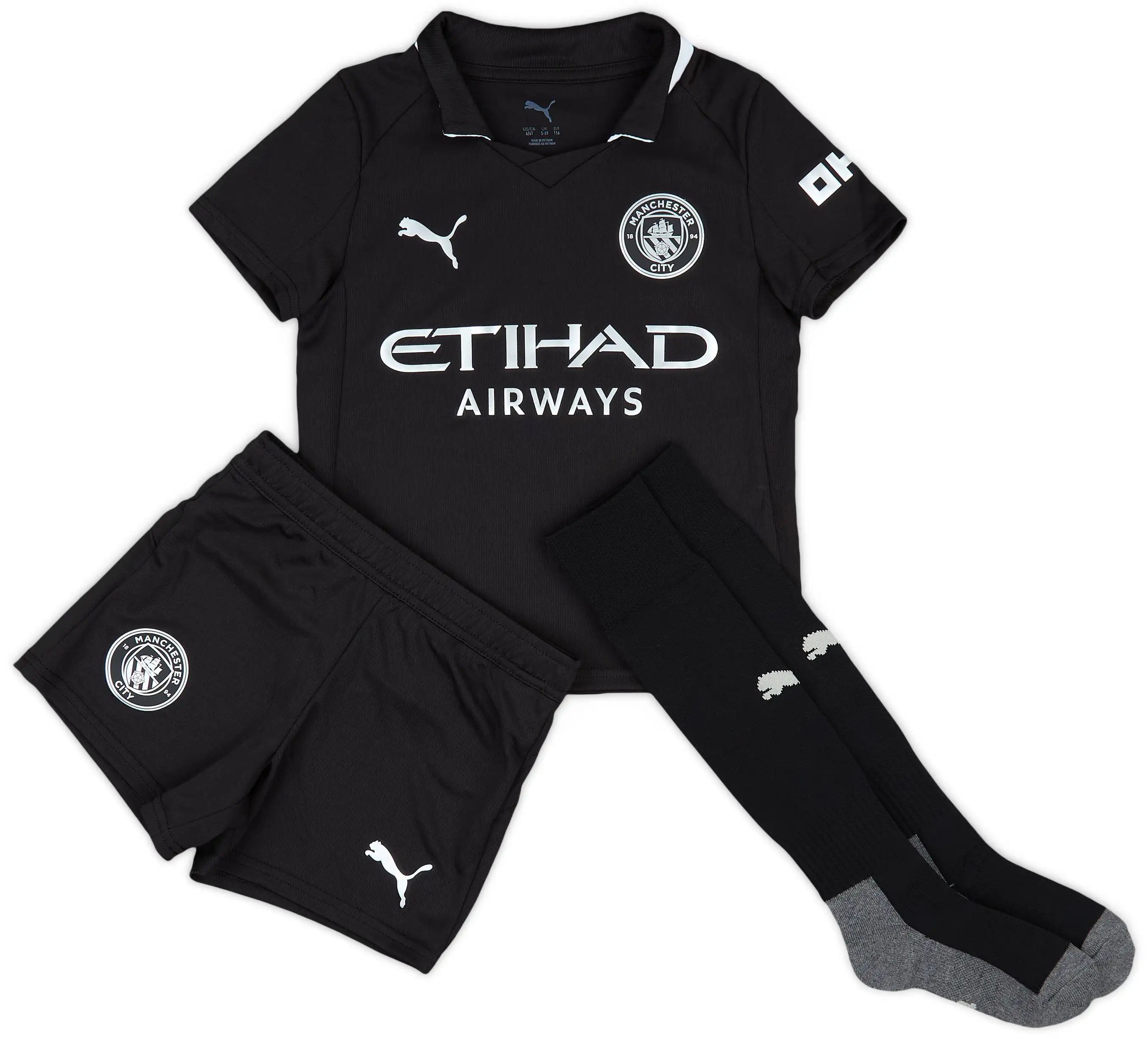 [預購] 特別企劃 Ball3Man25/26 曼城作客童裝波衫/球衣套裝 FULLKIT (衫褲襪) - BB Dressup