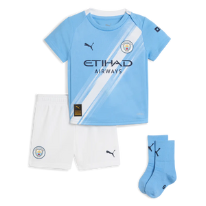 [預購] 特別企劃 Ball3Man25/26 曼城主場嬰兒波衫/球衣套裝 FULLKIT (衫褲襪) - BB Dressup