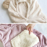 [現貨] 日本直送Bisque 嬰兒米色法蘭絨背心外套 (2-5歲） - BB Dressup