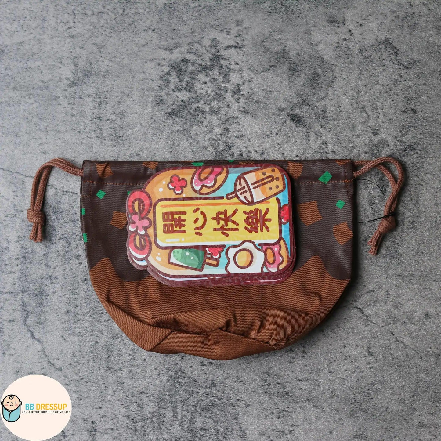 [現貨] 日本直送 Cheekroom 章魚燒造型索繩袋 - BB Dressup