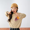 [現貨] 日本直送 Cheekroom 童裝米色番薯束腰長袖衫 - BB Dressup
