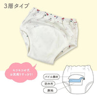 [現貨] 日本直送Chuckle Baby 兒童如廁訓練練習褲五件裝 (3層輕便款, A款) 90-100cm