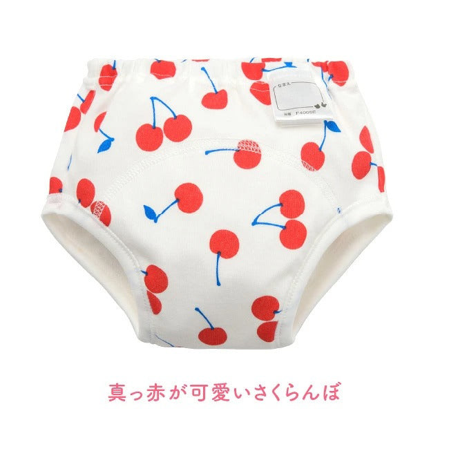 [現貨] 日本直送Chuckle Baby 兒童如廁訓練練習褲五件裝 (3層輕便款, B款) 90-100cm