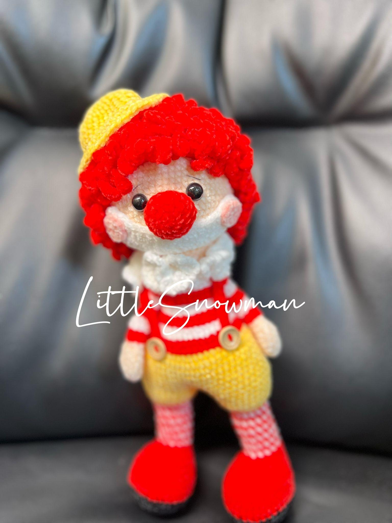 [預購] 香港製造 Littlesnowman Handmade 鈎織小丑公仔 - BB Dressup