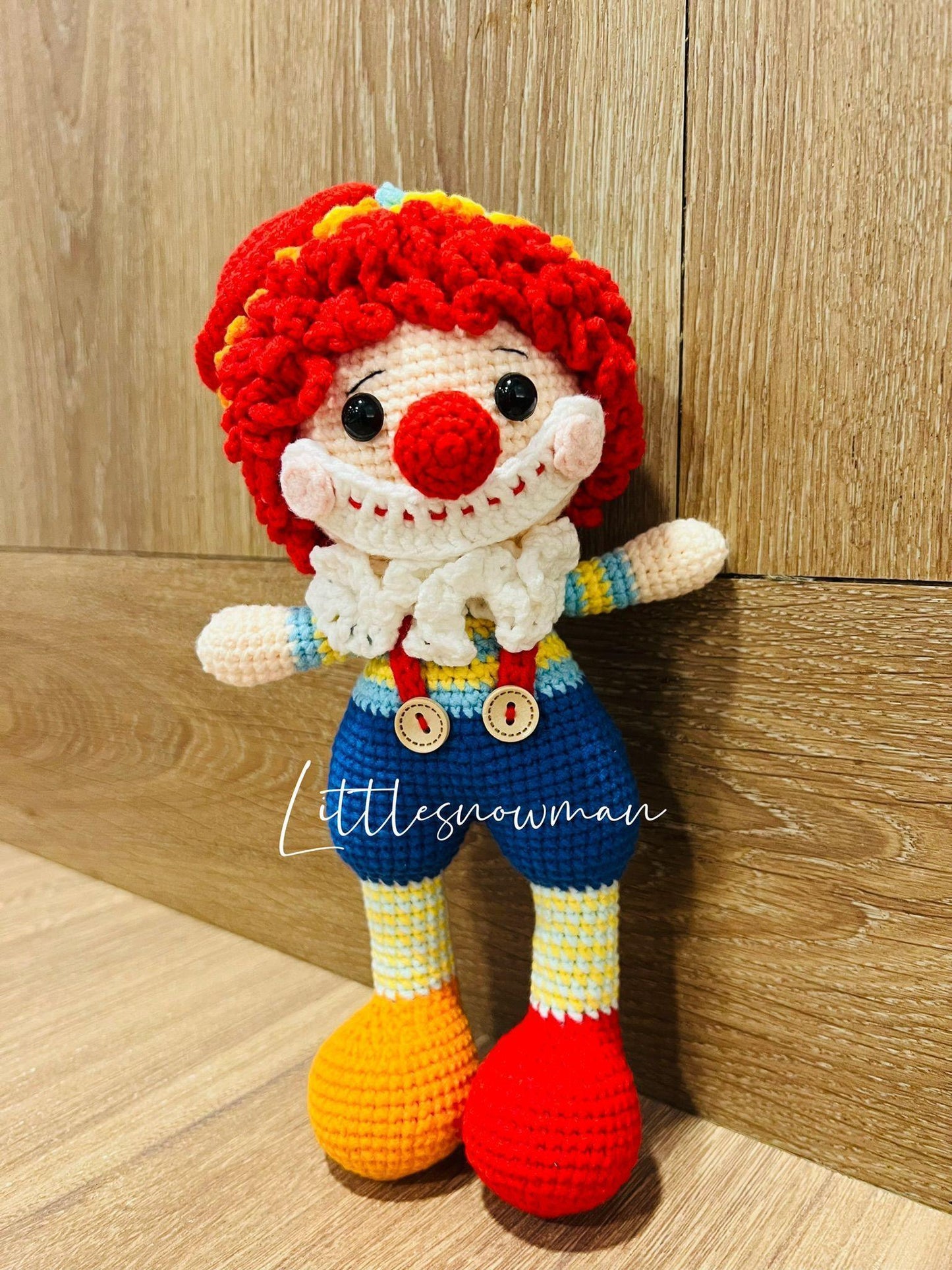 [預購] 香港製造 Littlesnowman Handmade 鈎織小丑公仔 - BB Dressup