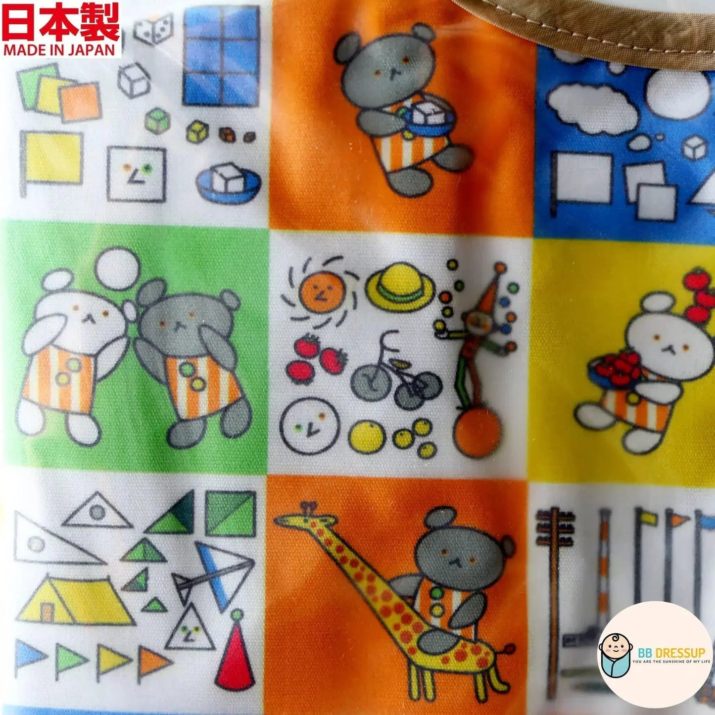 [現貨] 日本製Cocowalk嬰兒小熊繪本進餐防水圍裙/口水肩 - BB Dressup