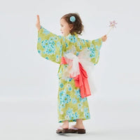 [現貨] 日本直送Combi Mini 淺紅和服雪紡薄紗腰帶 (可雙面使用) - BB Dressup