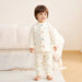 [現貨] 日本直送Combi Mini嬰兒雪人雙層全棉長袖睡衣/居家服套裝 (80-110cm) - BB Dressup