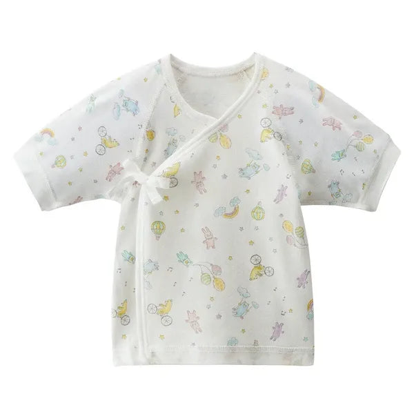 [現貨] 日本直送Combi Mini初生嬰兒100%動物氣球短款內衣緊身褲套裝 - BB Dressup