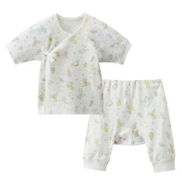 [現貨] 日本直送Combi Mini初生嬰兒100%動物氣球短款內衣緊身褲套裝 - BB Dressup