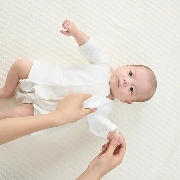 [現貨] 日本直送Combi Mini初生嬰兒針織兩層保暖內衣 (二件裝) - BB Dressup