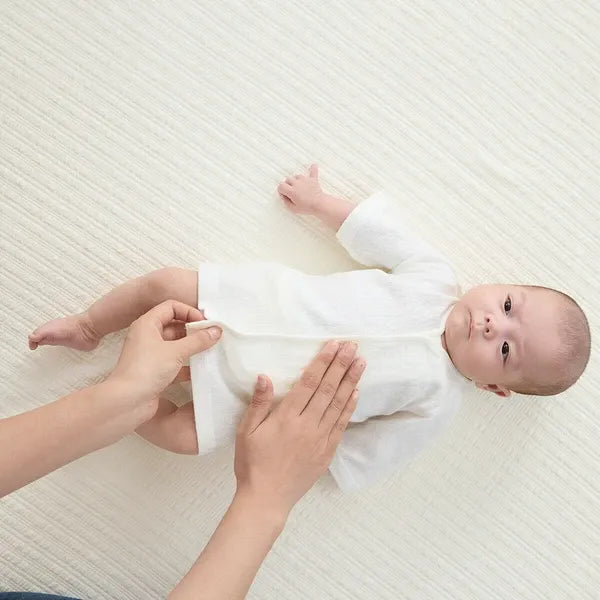 [現貨] 日本直送Combi Mini初生嬰兒針織兩層保暖內衣 (二件裝) - BB Dressup