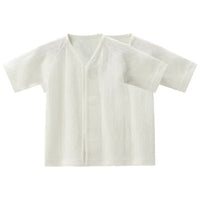 [現貨] 日本直送Combi Mini初生嬰兒針織兩層保暖內衣 (二件裝) 50-70cm - BB Dressup