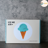 [現貨] 日本直送 Dacco ICE ME AIR 嬰兒進化版送風涼感座墊 (雪糕款)