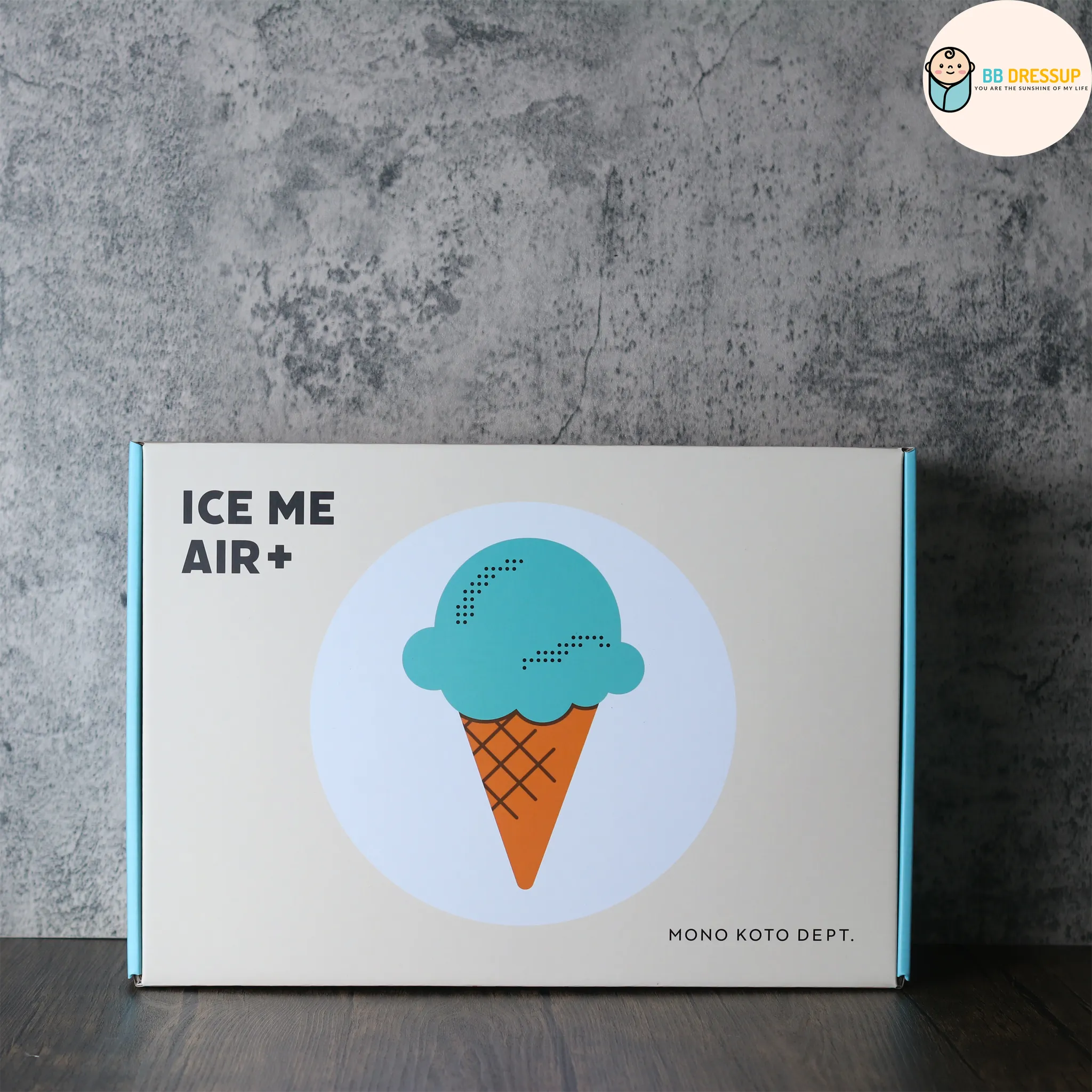 [現貨] 日本直送 Dacco ICE ME AIR 嬰兒進化版送風涼感座墊 (雪糕款)