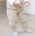 [現貨] 日本製 itofumi 米色有機棉粗針織嬰兒暖肚褲 - BB Dressup