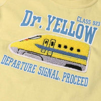 [現貨] 日本直送丸高衣料 童裝淺綠色新幹線列車刺繡短袖T恤 - BB Dressup