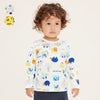 [現貨] 日本製丸高衣料 童裝恐龍印花長袖T恤 (120cm) - BB Dressup