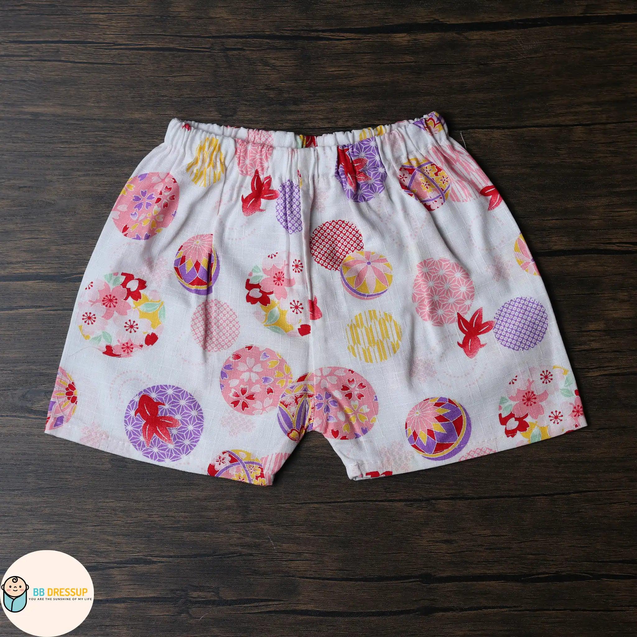 [現貨] 日本直送 東商店白色Shiro金魚日本和服浴衣BB衫套裝(80-95cm) - BB Dressup