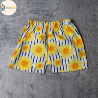 [現貨] 日本直送 東商店童裝藍色太陽花日本和服浴衣BB衫套裝 (90-95cm) - BB Dressup