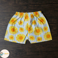 [現貨] 日本直送 東商店童裝白色太陽花日本和服浴衣BB衫套裝 (90-95cm) - BB Dressup