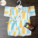 [現貨] 日本直送 東商店嬰兒黃色箭頭日本和服浴衣包屁衣/連身衣 - BB Dressup